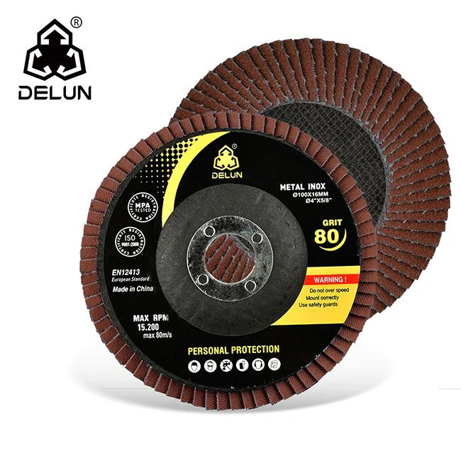 Aluminum Oxide Flap Disc For Metal 100 mm