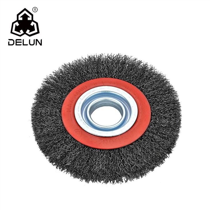 Crimped 5 Inch Wire Brush Wheel