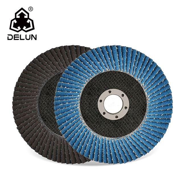 Flap Disc 4.5 Inch Blue Zirconia Aluminum
