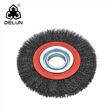 4inch Crimped Wire Wheel Brass Brush