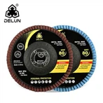 DELUN 5 Inch Aluminum Oxide Flap Disc Factory Direct Price With Best Performance