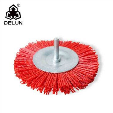 Nylon Abrasive Flat Wheel Brush