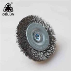 Wheel Brush With 1/4-Inch Hex Shank For Drill
