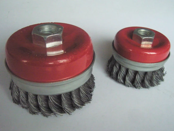 Knotted Cup Brush3inch DELUN