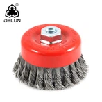 Twisted Cup Brush 3inch DELUN