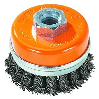 DELUN 3 Inch Twisted Cup Brush For Polishing In High Performance