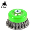 4inch Twisted Wire Cup Brush Metal Process