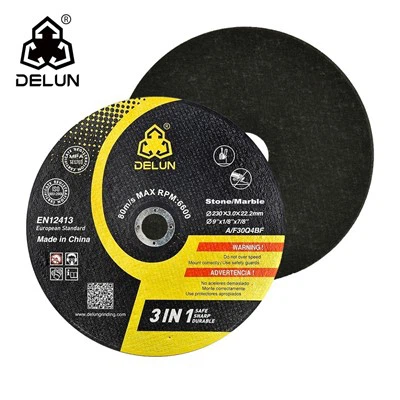 DELUN 9INCH CUTTING DISC FOR GOOD PERFORMANCE